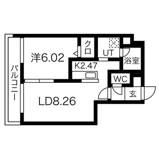 Premiere N21【1階】の間取り