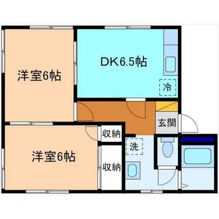 ラ・ファミール【1階】の間取り