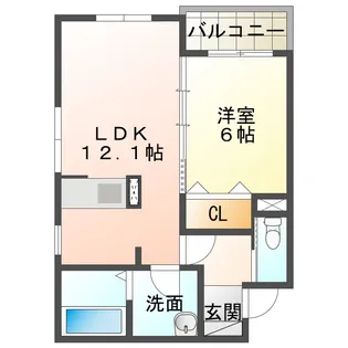 Grand Terrace拓勇II【1階】の間取り