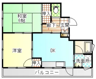 小野ビル【3階】の間取り