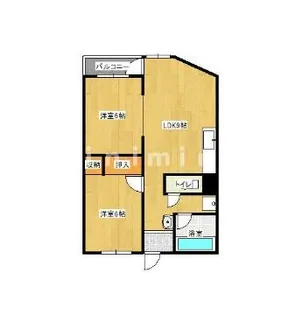 熊本県熊本市東区健軍4【アパート】の間取り