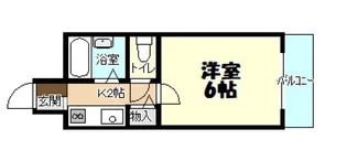 メルカード弐番館【3階】の間取り