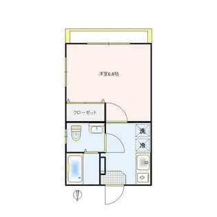 グリーンヒルズ【2階】の間取り