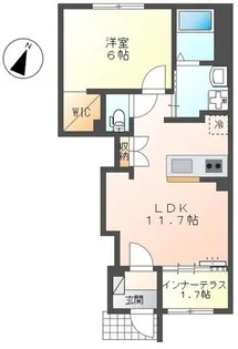 神奈川県川崎市宮前区平2【アパート】の間取り