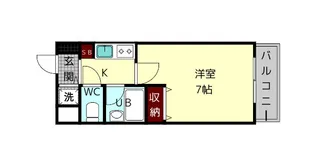 EXCELENTE FABRICA(エクセレンテファブリカ)【5階】の間取り