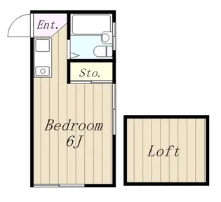 セフィール程久保【1階】の間取り