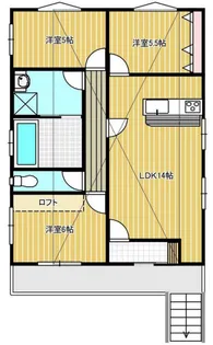 シャンティ【2階】の間取り