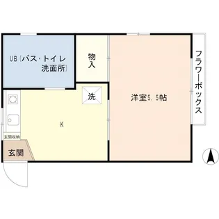 アインハイツ【2階】の間取り