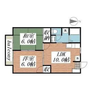 メゾン華I【2階】の間取り