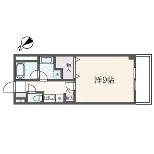 ロイヤルヒルタチバナ【4階】の間取り