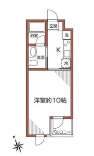 プリムヴェール【3階】の間取り