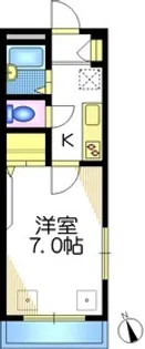 東京都大田区北馬込2【マンション】の間取り