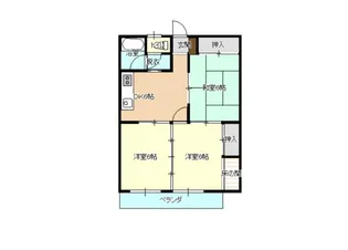 メゾン島【2階】の間取り