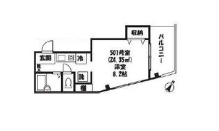 リライアンスコート志村【5階】の間取り