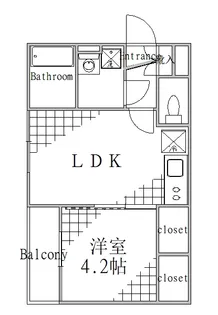 東京都台東区谷中1【マンション】の間取り