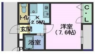 sun MoRitz【2階】の間取り