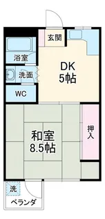 末廣第二ビル【3階】の間取り