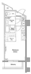 ザ・パークハビオ柿の木坂【2階】の間取り