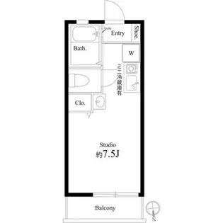 La Provence du GOTANNO 参号館【2階】の間取り