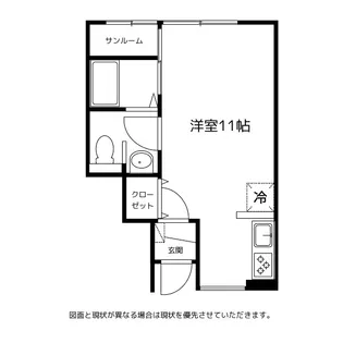 セシボン17【1階】の間取り