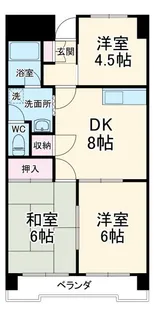 プラネット【2階】の間取り