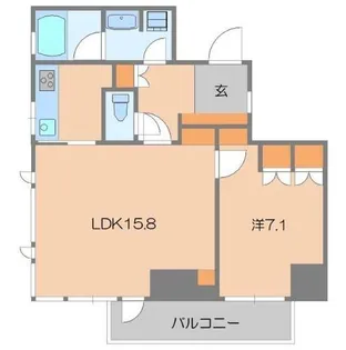 グランドメゾン白金・三光坂【4階】の間取り