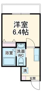 マピエス横浜麦田町【3階】の間取り
