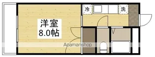 サンパレス怒田I【1階】の間取り