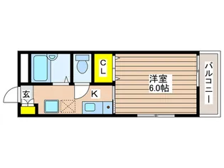 ルネッサンス志村【2階】の間取り