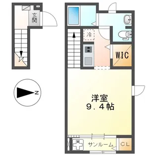 ブリーゼ【2階】の間取り