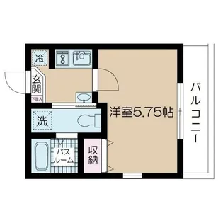 NSGATE二子玉川【2階】の間取り