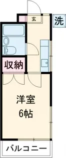 ホワイトハイムII【2階】の間取り