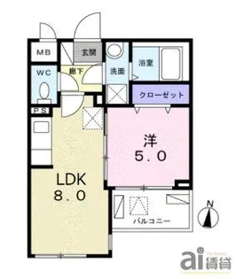 東京都練馬区西大泉6【マンション】の間取り