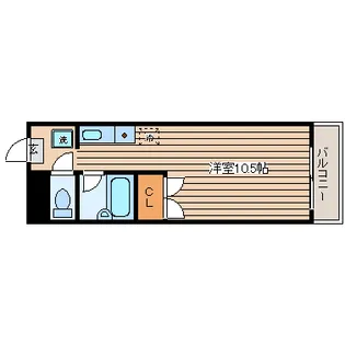 ヴィラ森林公園【6階】の間取り