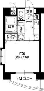 フレール薬院【5階】の間取り