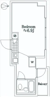 ライオンズマンション八王子第二【3階】の間取り
