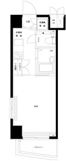 ルーブル早稲田【3階】の間取り