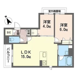 ウィルII【2階】の間取り