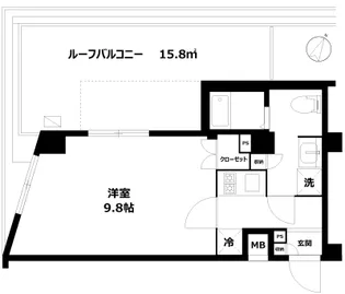 CQレジデンス久が原【4階】の間取り