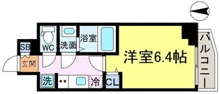 THE PASEO 新小岩II【3階】の間取り