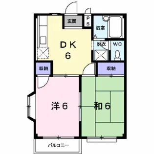 ベル・コモンズ【2階】の間取り