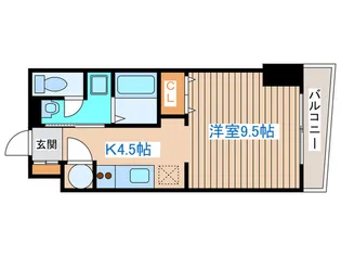 レフィ-ナ円山【8階】の間取り