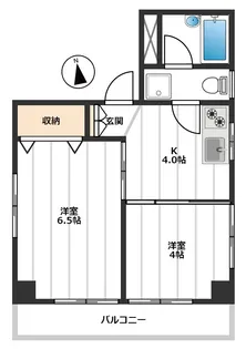 メゾン・ベール【3階】の間取り