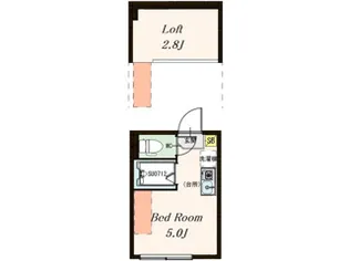 ハーモニーテラス町屋【1階】の間取り
