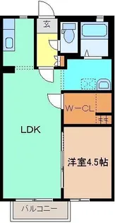 ベル・ヴィル(ShaMaison)D【1階】の間取り
