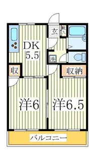 ヒデパレス【1階】の間取り