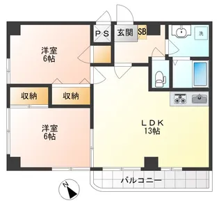 樹ガーデンハウス【8階】の間取り