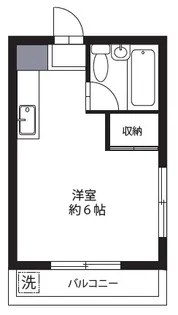ニューハイムII【3階】の間取り
