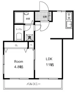 R.ストリーム【2階】の間取り