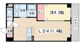 RET:umekita【3階】の間取り